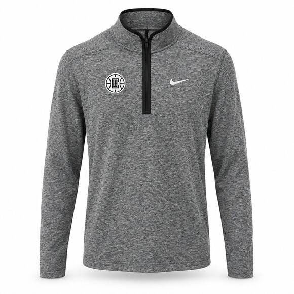 Nike x LA Clippers Other - Nike LA Clippers Dri-FIT Victory Half-Zip Pullover Grey Men’s Size L DH1261-010